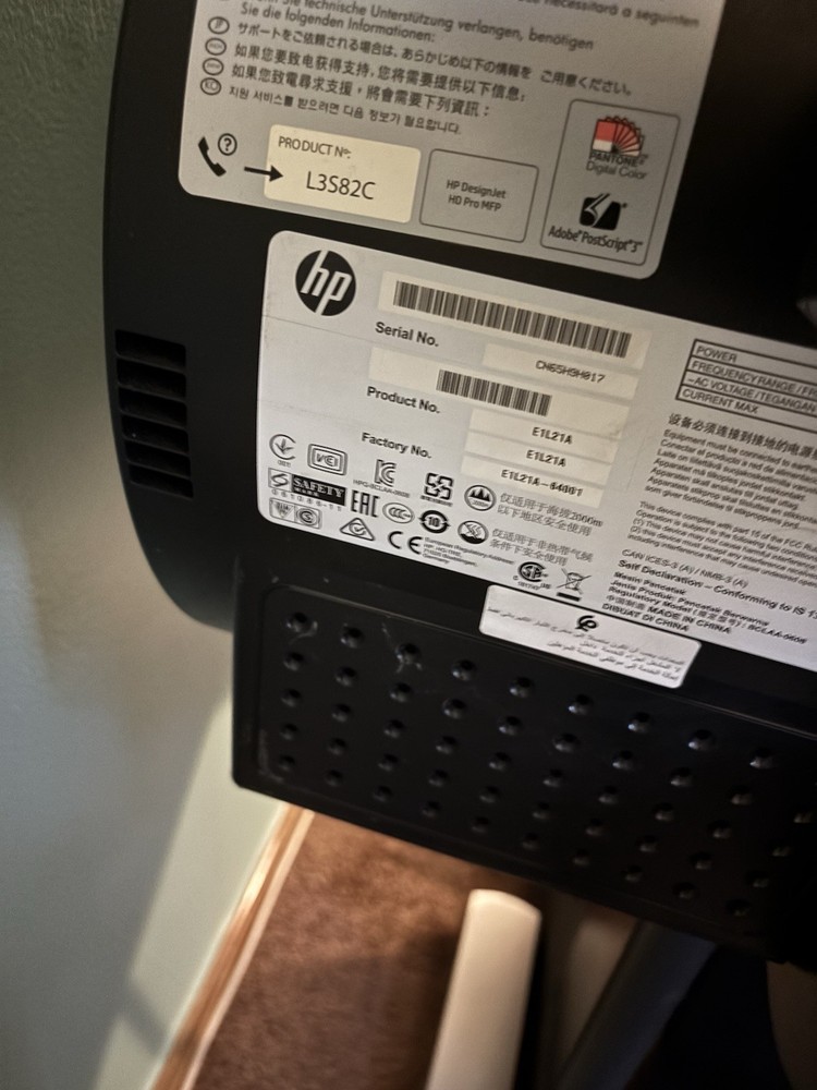HP printer And Scanner Combo (scanner only)(printer sold)