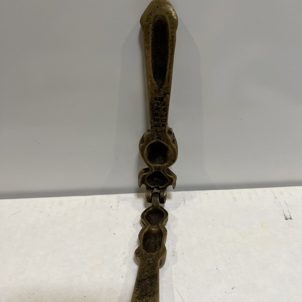 Lincoln Imp Monkey Solid Brass Gold Tone Nutcracker Peerage England Brass