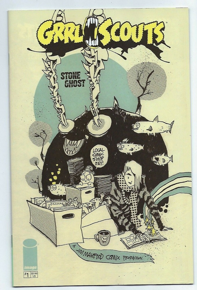 Image Comics GRRL SCOUTS STONE GHOST #1 first printing LCSD variant