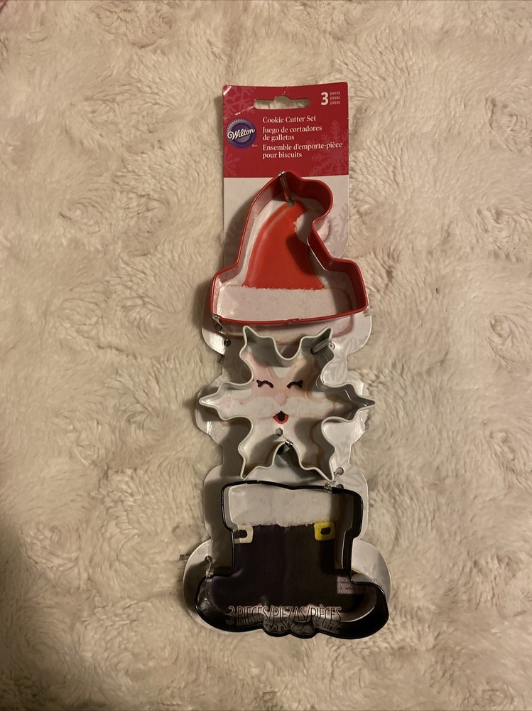 Wilton Method Set Santa, 3 -cookie cutter