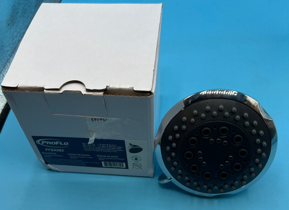 PROFLO 5 Function Showerhead in Chrome PFSH382