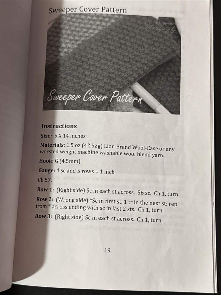 Easy To Crochet Sweeper & Duster Covers Patterns