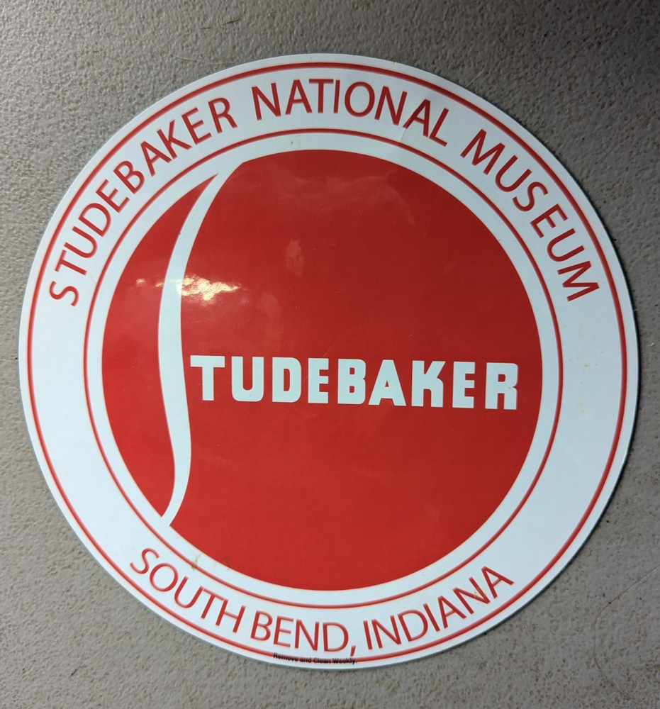 Studebaker Museum Round Magnetic Logo