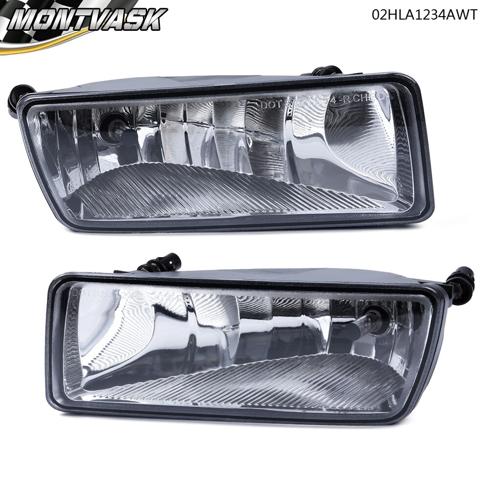 Left & Right Driving Bumper Fog Lights Assembly Fit For 2006-2010 Ford Explorer