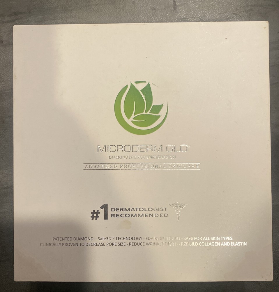Microderm GLO Diamond Microdermabrasion Advanced Professional Skincare Pre Owned