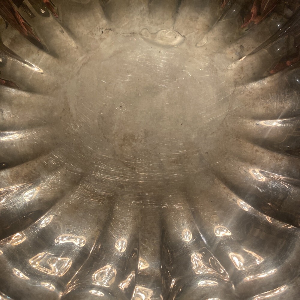 Vintage 10.25 Chippendale Silverplate Bowl