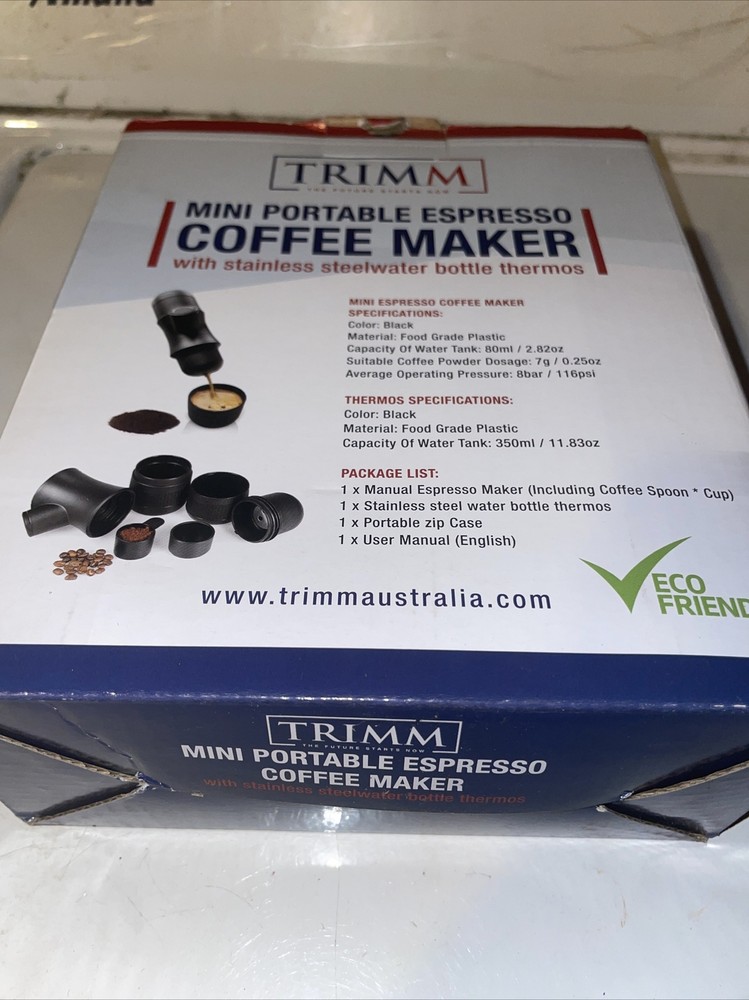 Trimm Mini Portable Espresso Coffee Maker