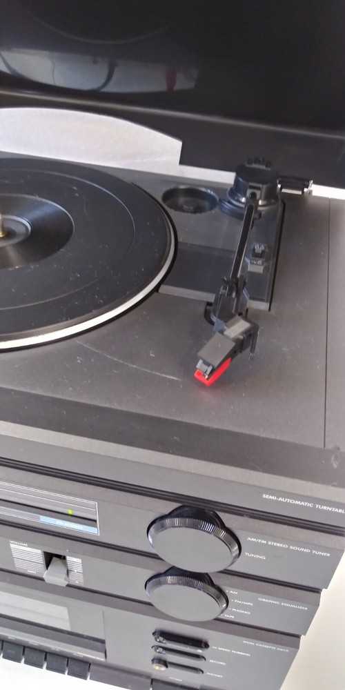 Casio Stereo Music System Record And Tape Player Missing speakers, Works