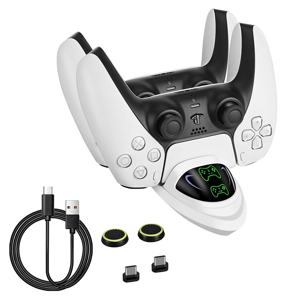 Compatible With PS5 Controller Charging Station, With 2A /5V Fast Charging Cable