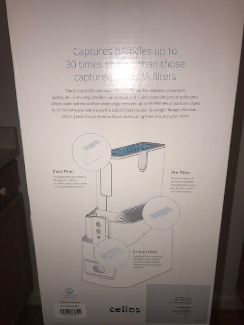 Celios G200 Advanced Air Purifier