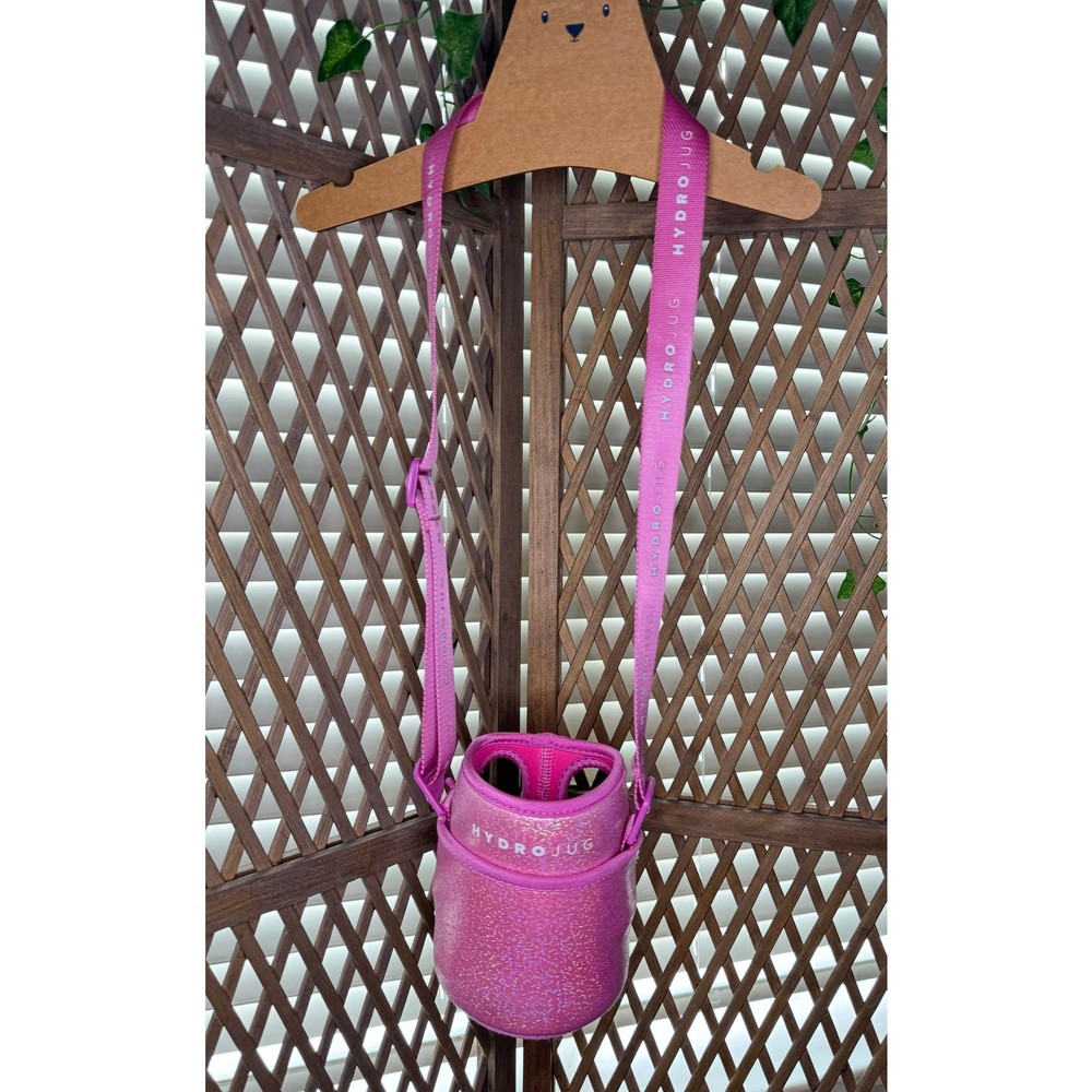 Hydrojug Pink Glitter Mini Water Jug