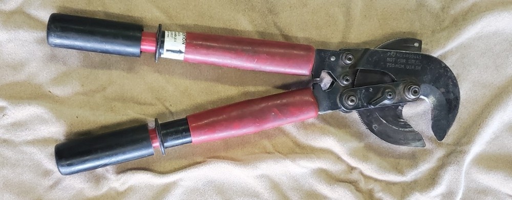 Ratchet cable cutters 750mcm