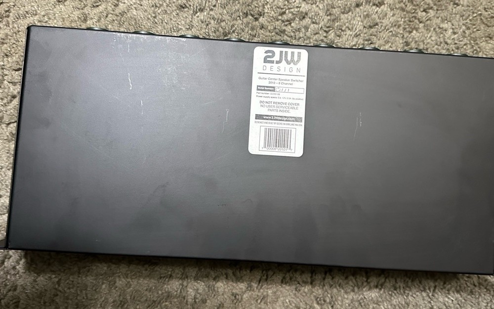 Speaker Switcher Selector 8 Channel 2JW Design