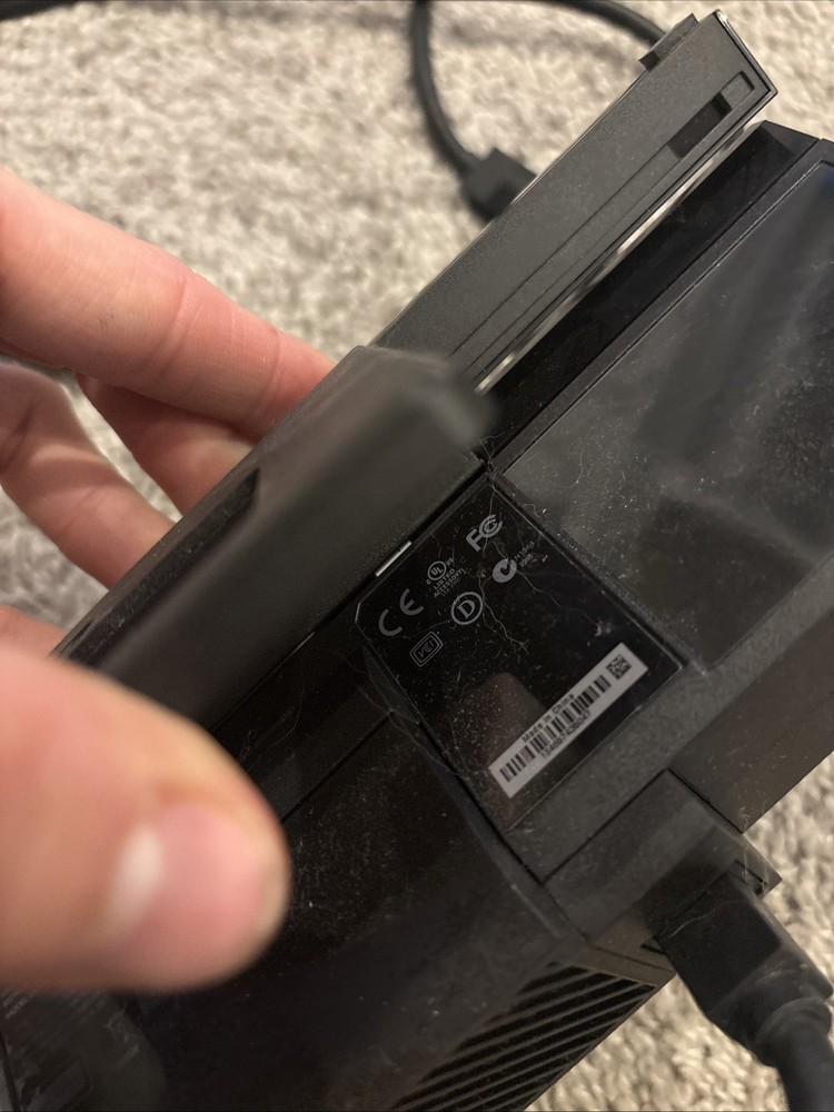 Microsoft XBOX One Kinect Sensor Bar Black Model 1520 Working With Cord