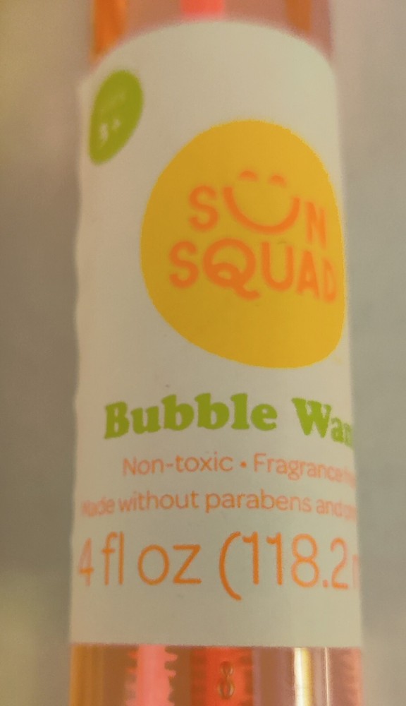 Sun Squad Bubble Wands 4 FL Oz Each