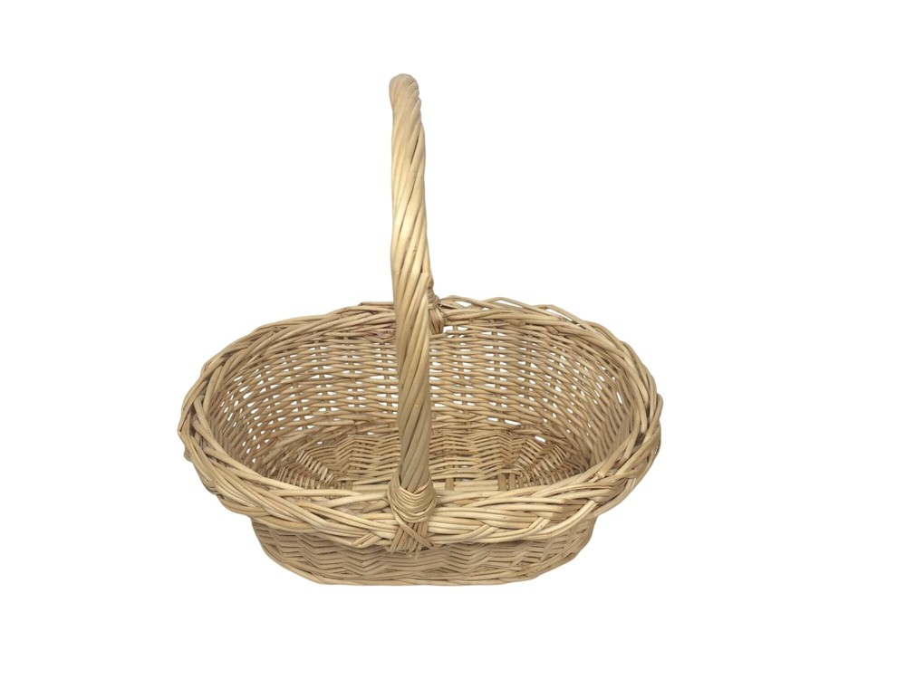 Small Woven Wicker Basket with handle