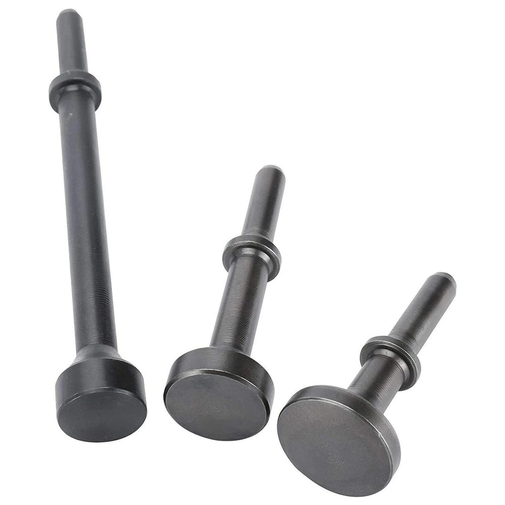 4 Pack Smoothing Pneumatic Air Hammer Bits Air Chisel Bits Tool Set with Spring