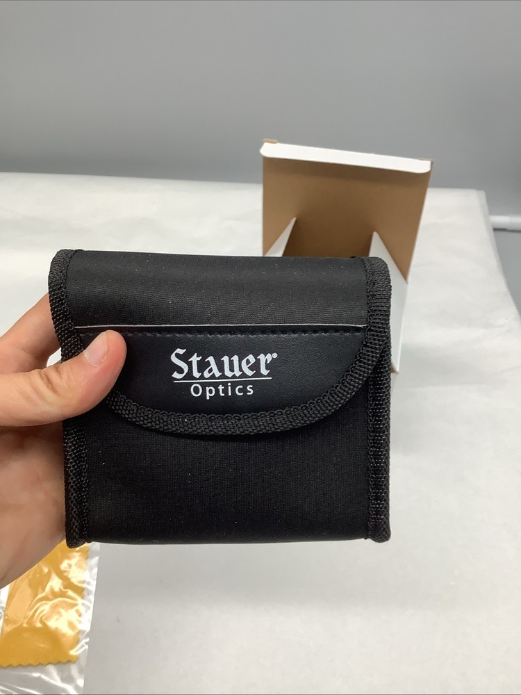 Stauer Optics Binoculars With Protective Case & Box - Compact Travel Size (Blue)