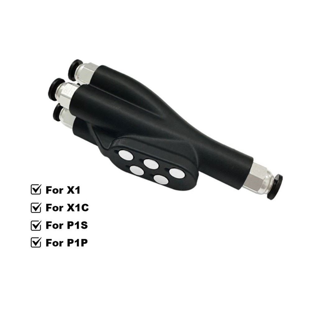 4in1 PTFE Adapter Material Pipe Expansion Port Feeding Modules