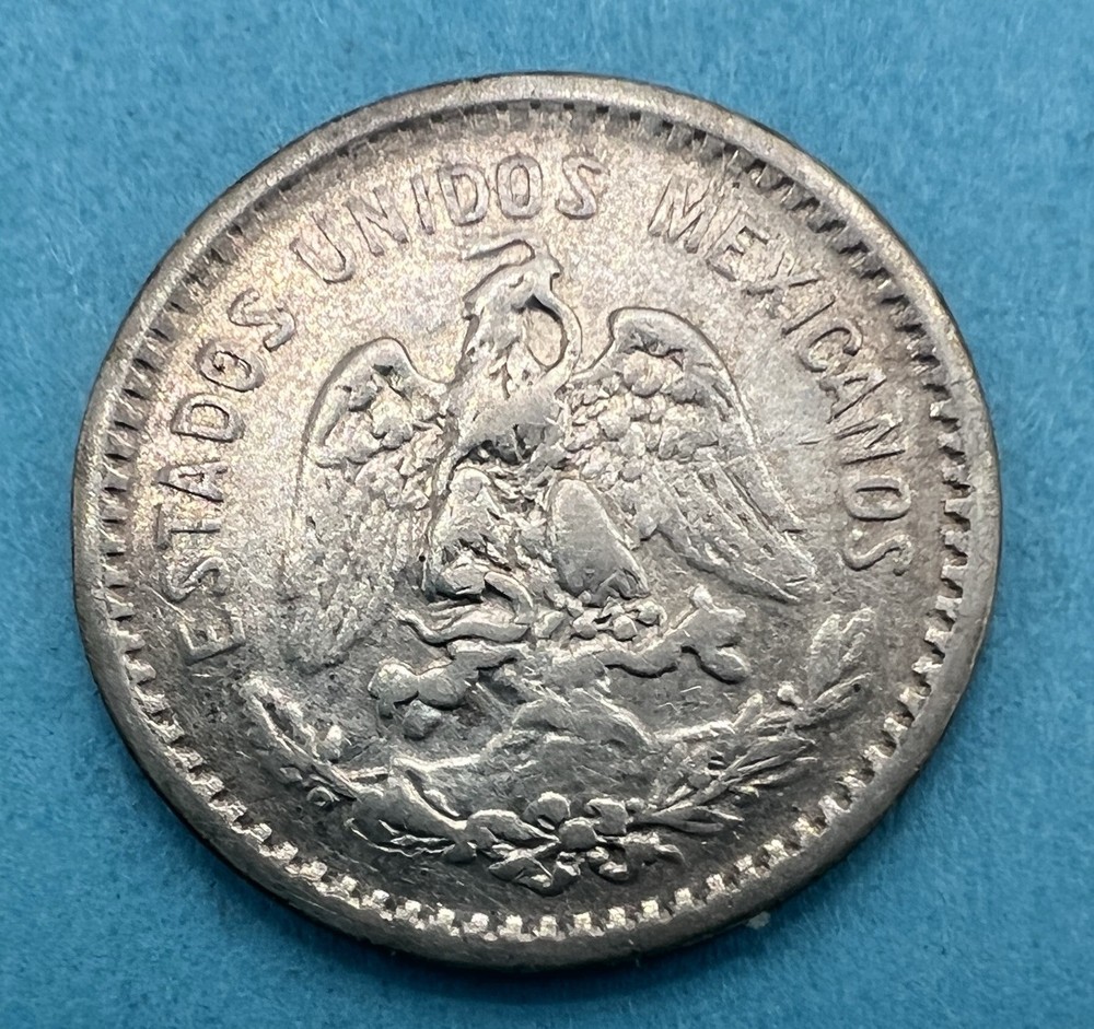 1907 MEXICO 10 CENTAVOS COIN