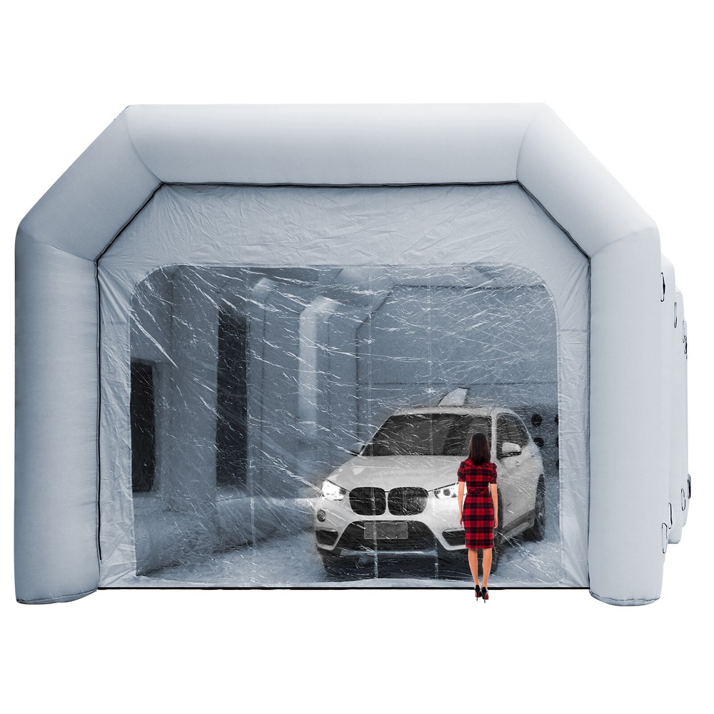 𝟑𝟎𝐱𝟐𝟎𝐱𝟏𝟑𝐅𝐭 Portable Inflatable Paint Booth for Vehicle