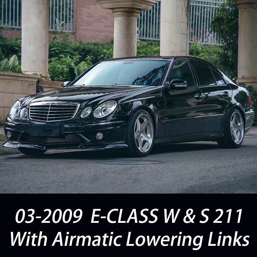 MERCEDES BENZ E CLASS ADJUSTABLE LOWERING LINKS SUSPENSION KIT W211 E55 E63 E500