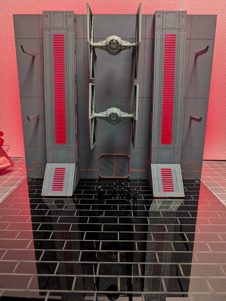 Star Wars Micro Galaxy Squadron Tie Fighter Wall