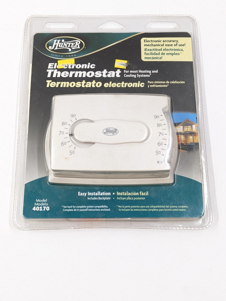 Hunter Electronic Thermostat Heating Cooling Systems 40170 NEW SEALED!