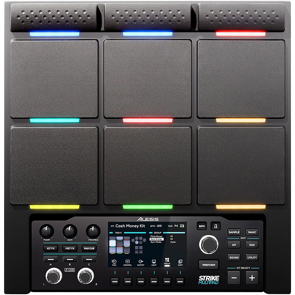 Alesis Strike Multipad Percussion Pad with SKB Case