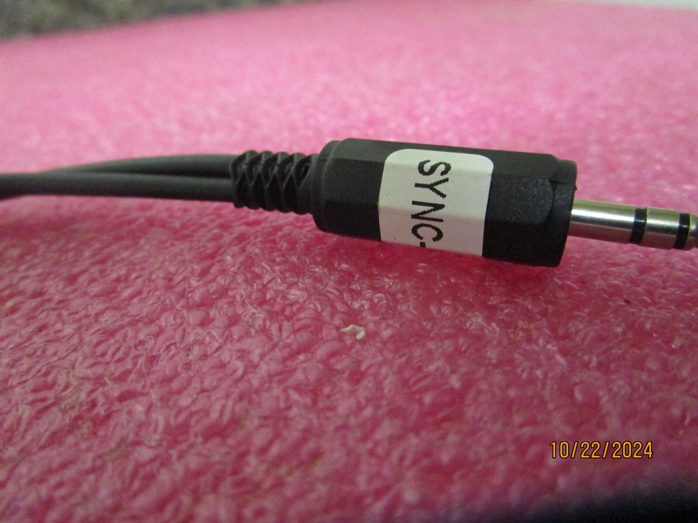 Zeiss Microscope Cable Sync In-Out to Transmitted & Reflected