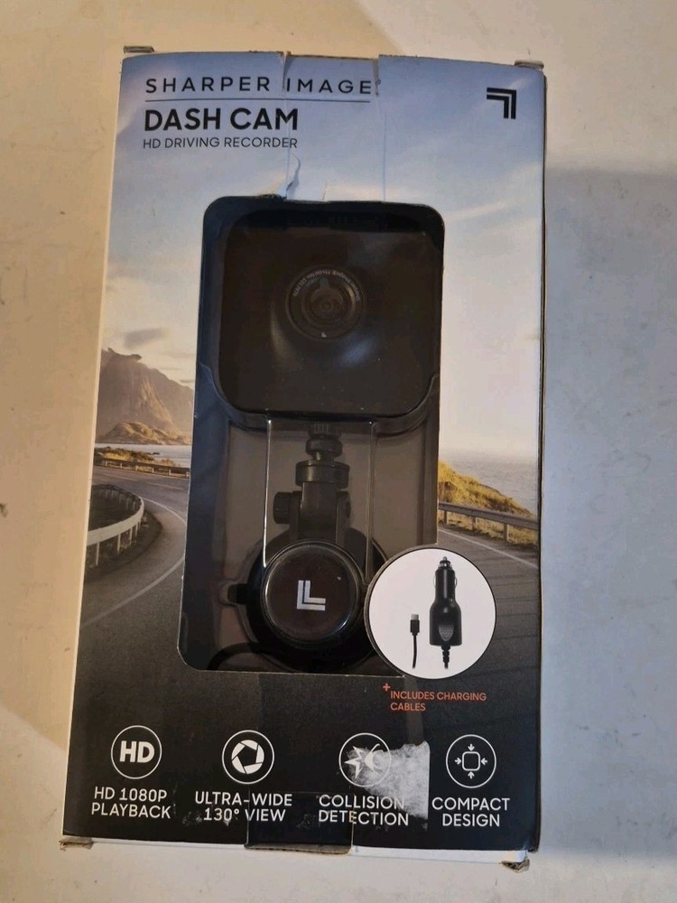Sharper Image Dashboard Cam HD Driving Recorder