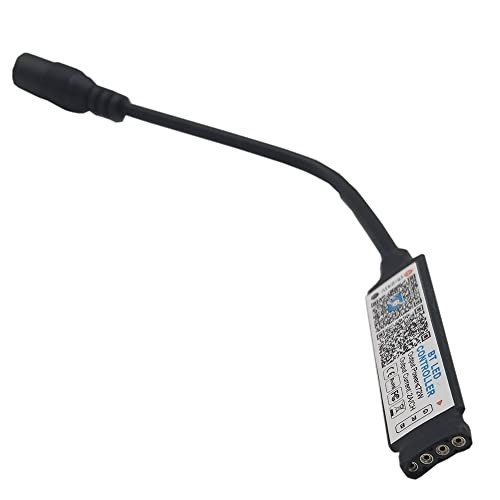 Mini RGB Bluetooth Controller Music LED Light Strip Controller for RGB DC 5-24V