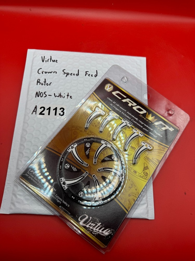 Virtue Crown Speed Feed Rotor NOS-White
