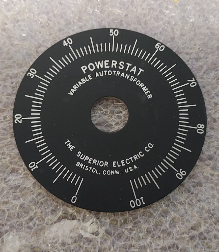 '1 PIECE' - PN# 10B - POWERSTAT - TRANSFORMER, VARIABLE