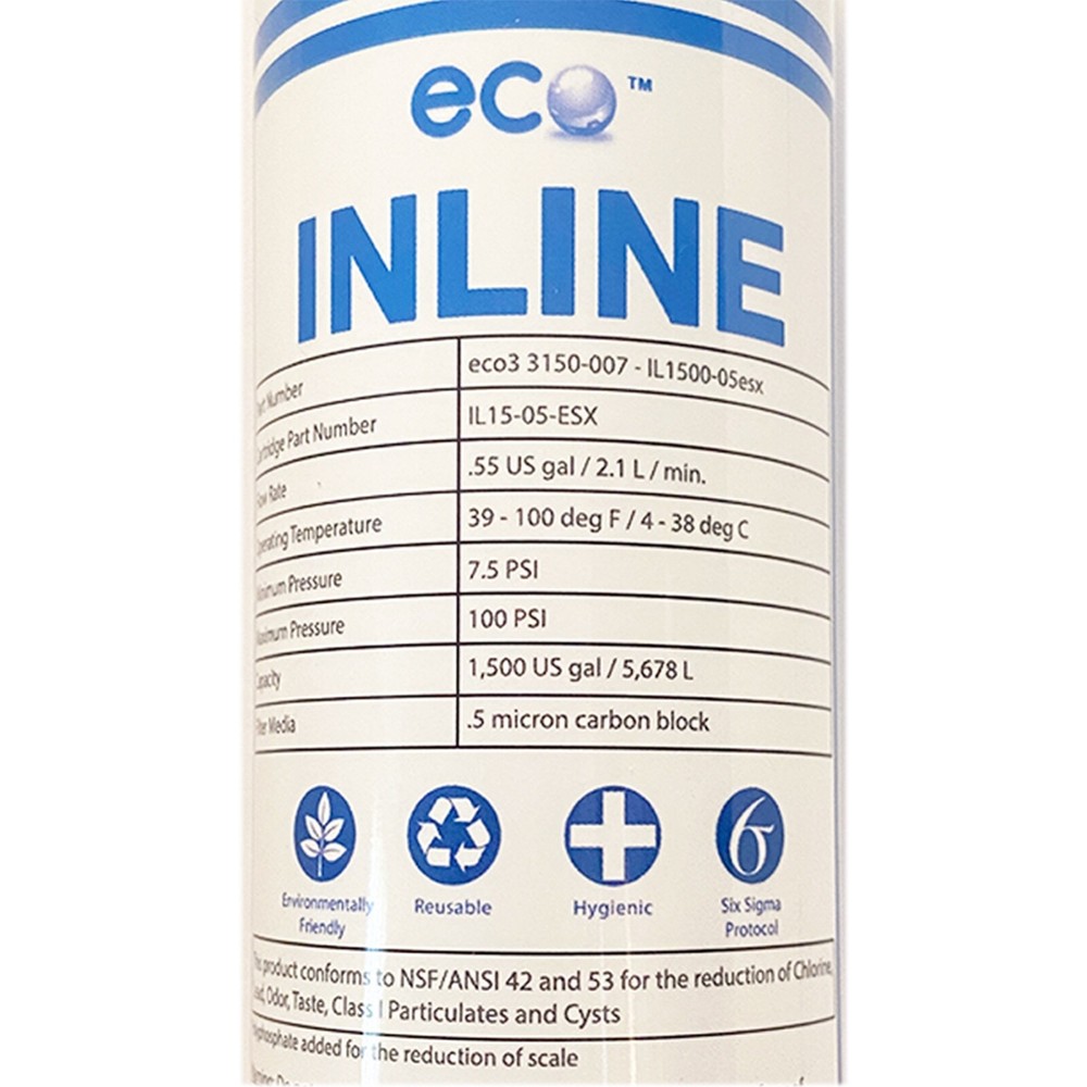 .5 Micron Filter Kit For Home or Office - Removes Lead, COT and Scale!