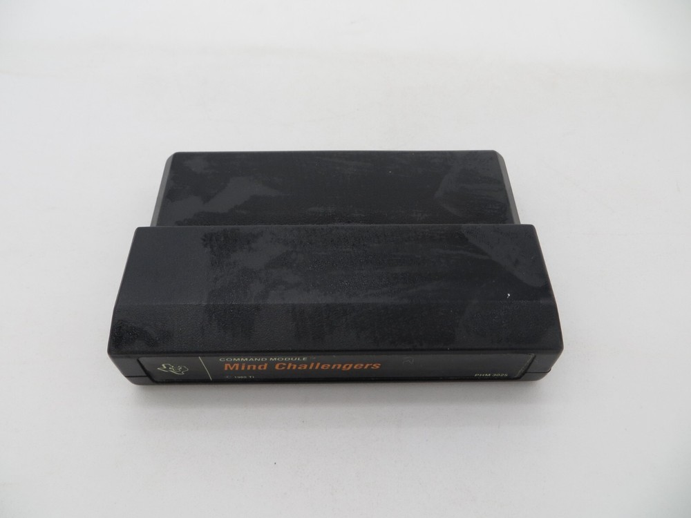 MIND CHALLENGERS Texas Instruments Home Computer Command Module 1980 PHM 3025 TI