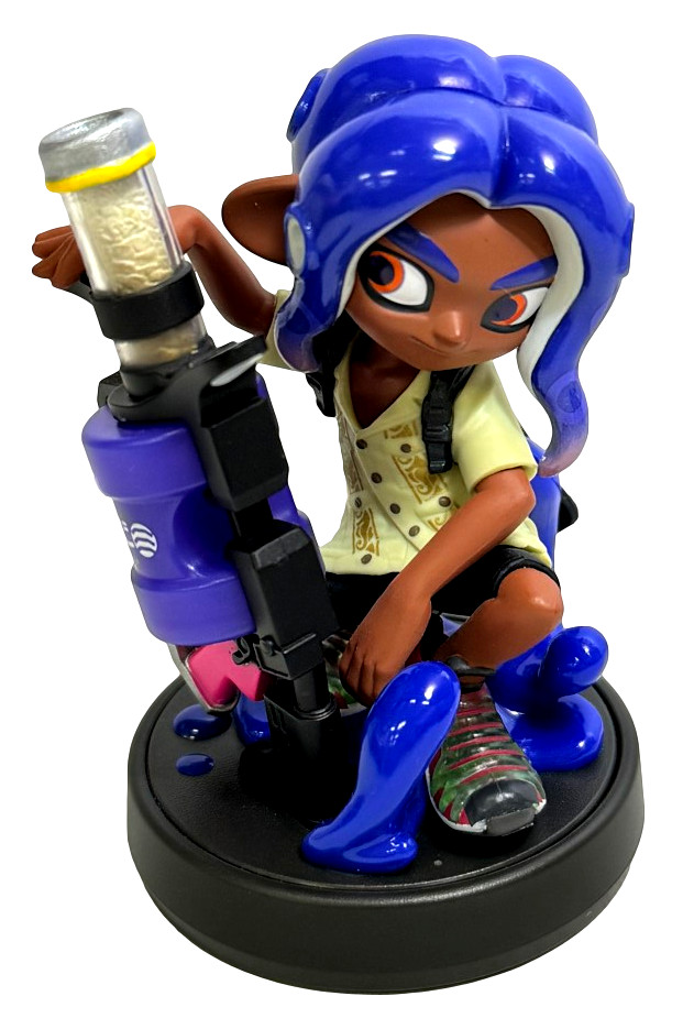 Splatoon Collection Blue Octoling Nintendo Amiibo Loose