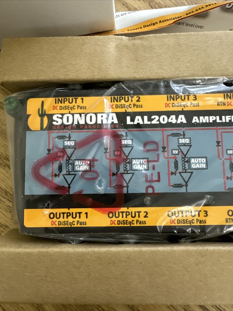 Sonora LAL204A Amplifier with Power Supply