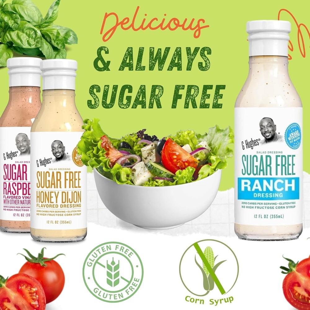 Sugar Free Salad Dressing Bundle 4-Pack - Gluten Free