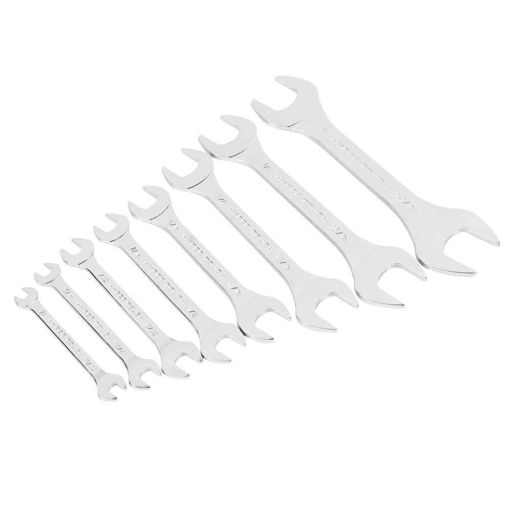 Hyper Tough 8-Piece Thin Wrench Set, SAE with Soft Storage Case
