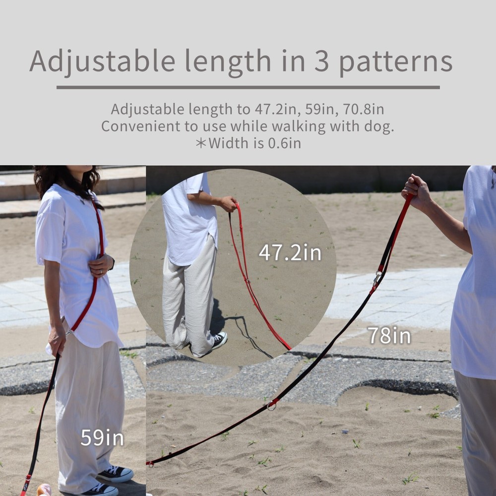 Hakusan Adjustable Leash Dog Shoulder Soft Free Shipping