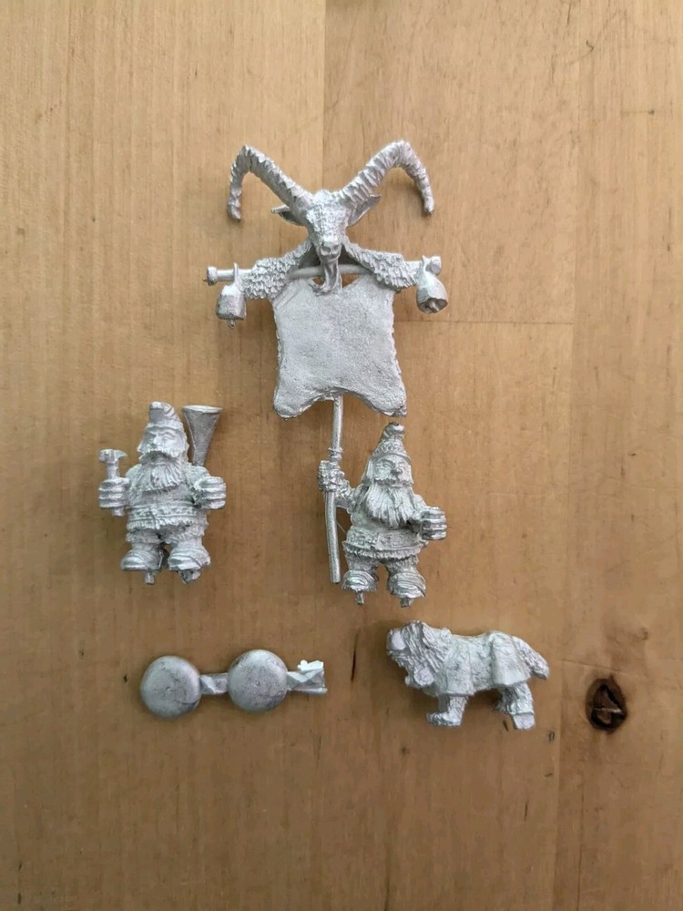 Old School Miniatures Alpine Dwarf Command Metal