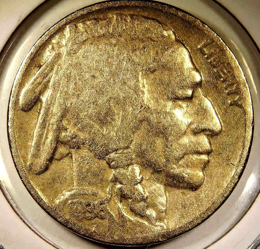 1936-P Buffalo Nickel 5 Cent