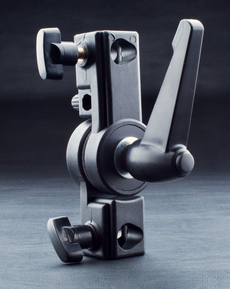 Flash Shoe Adapter Swivel Light Stand Mount Umbrella Holder Bracket