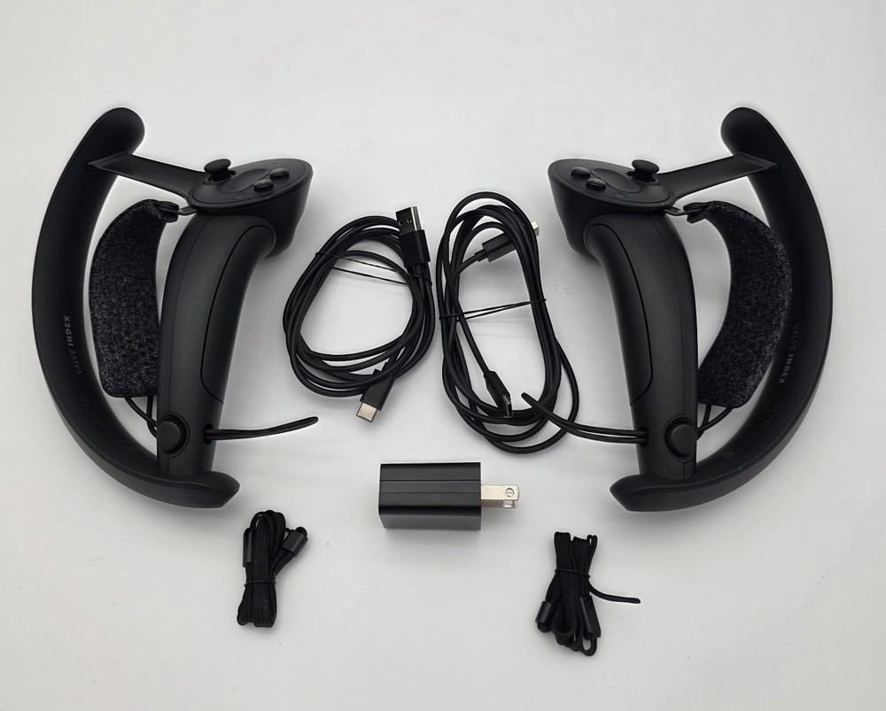 Valve Index Controllers ONLY With Cables Tested Working