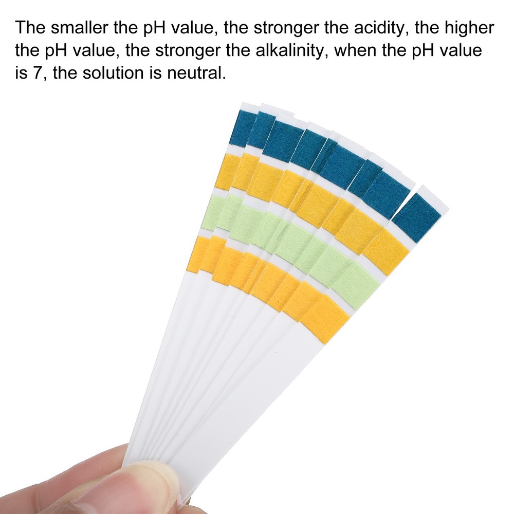 PH Test Strips 0-14,100 Indicator Maps Sunflower Tester