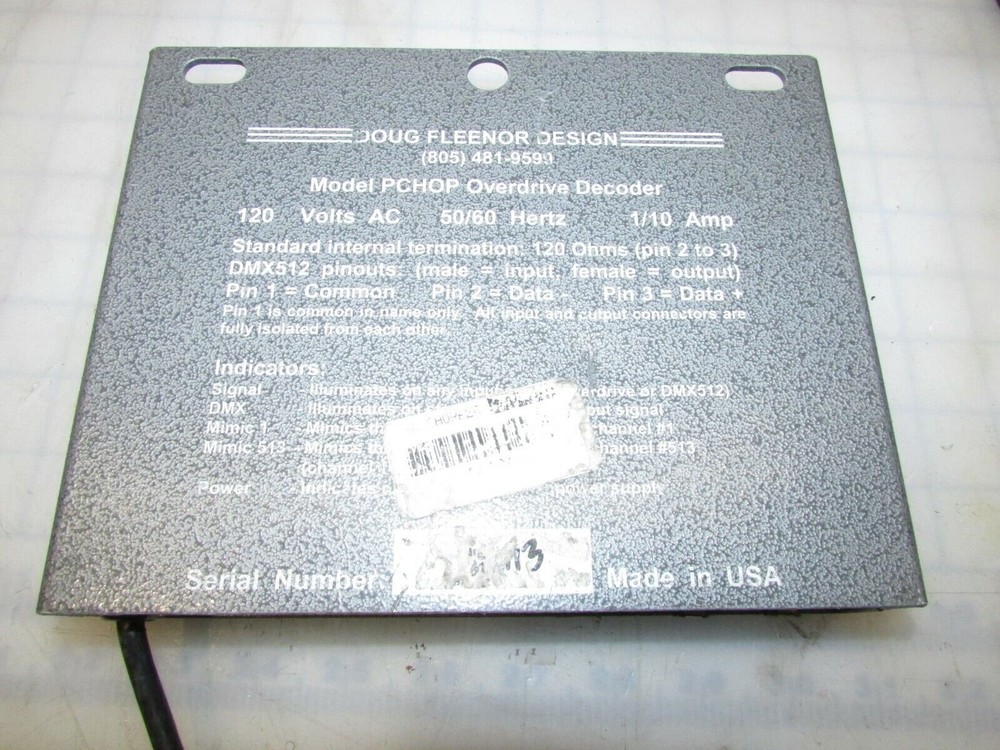 DOUG FLEENOR DESIGN PORK CHOPPER OVERDRIVE DECODER PCHOP