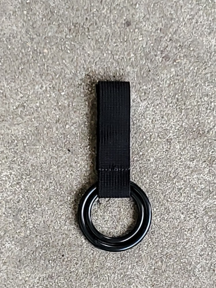 Flashlight Ring Holder Tactical Duty Belt Carry Flashlight Stick Baton