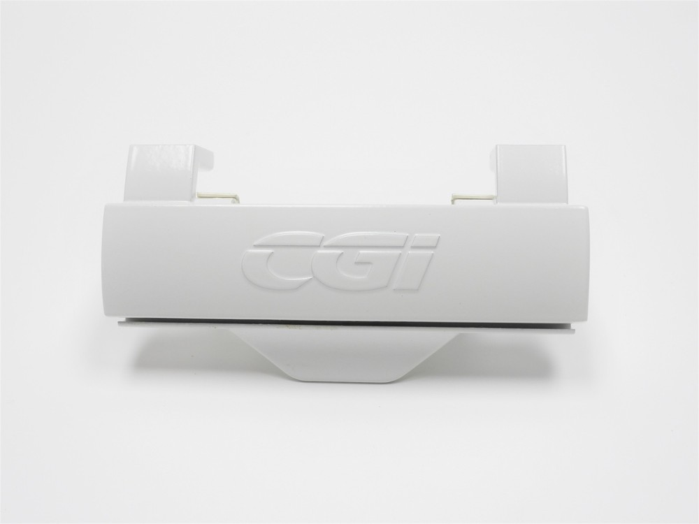 CGI 632-W Egress Window Latch Lock Handle WHITE w/ CGI Logo