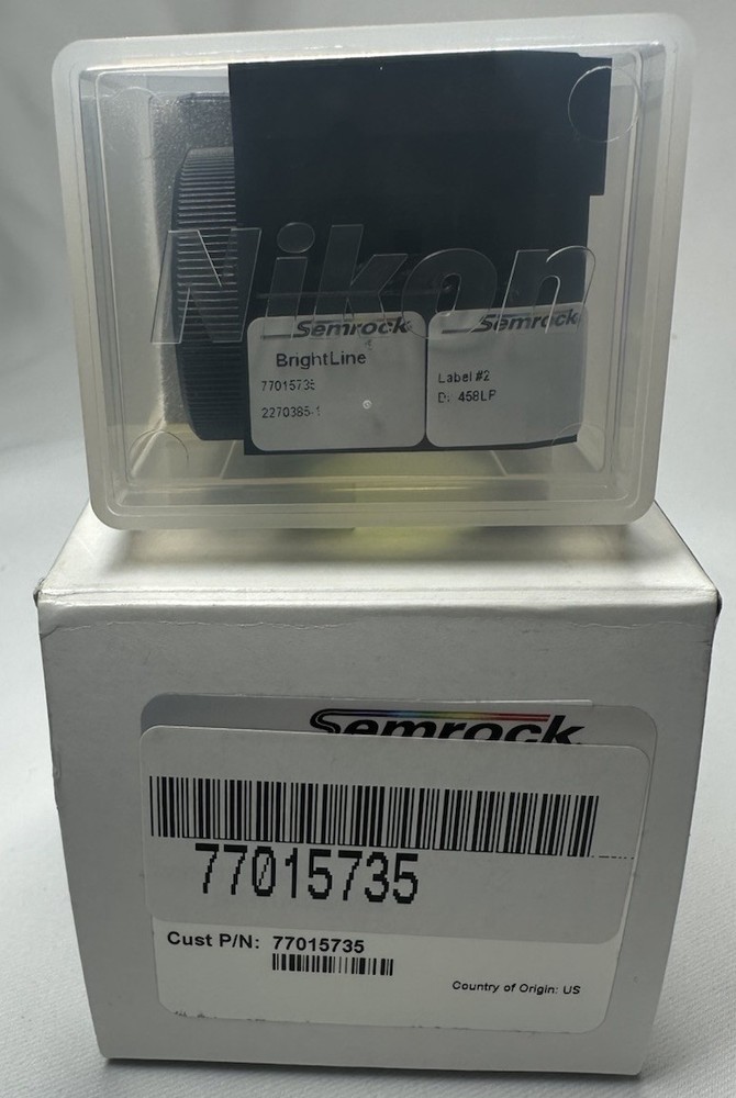 Nikon Microscope Semrock Fluorescence Filter Cube